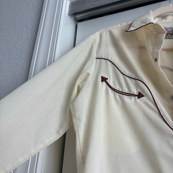 Vintage Women’s Gap Western Pearl Snap Button Down Shirt Rodeo Cowgirl XS / S - Picture 5 of 10